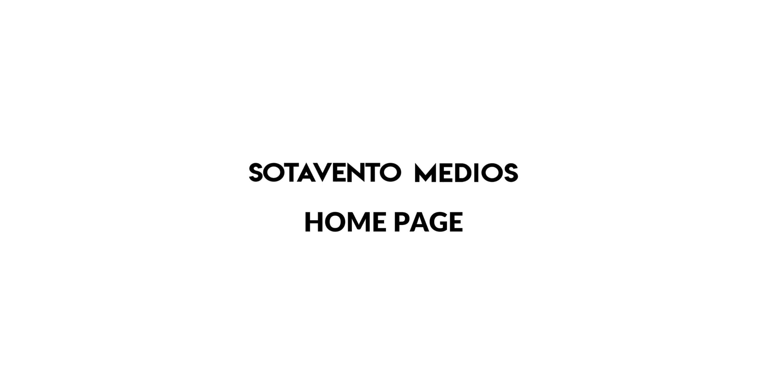 SOTAVENTO MEDIOS